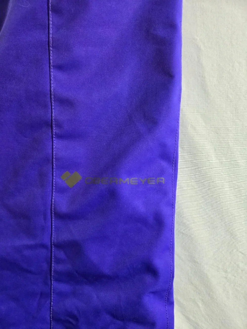 Obermeyer Teen 14-16 Purple Snow Pants with Zipped Pockets